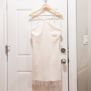 NWT Jason Wu Halter Fringe Dress